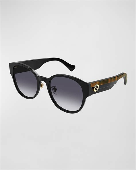 gucci web gg rectangular flat-top acetate sunglasses|are Gucci sunglasses polarized.